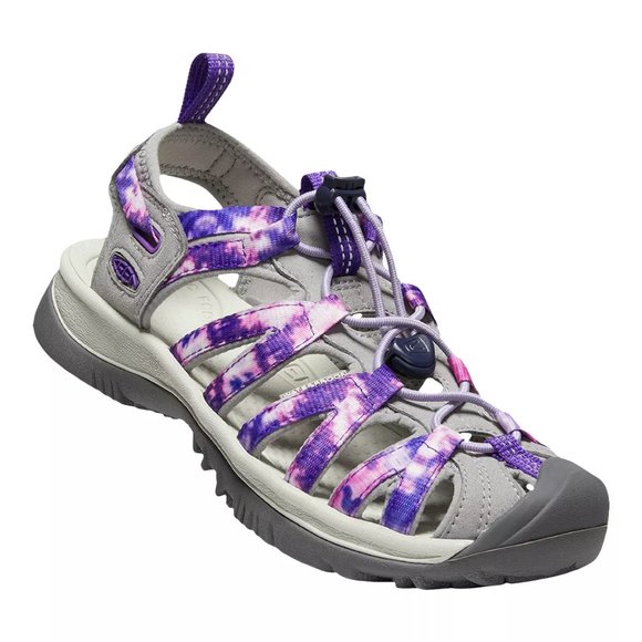 Brand New Keen Women's Whisper Tie Dye Sandals - Comfy, lightweight, Cushioned - Picture 1 of 6